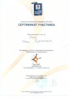 Сертификат отделения Партизана Германа 5